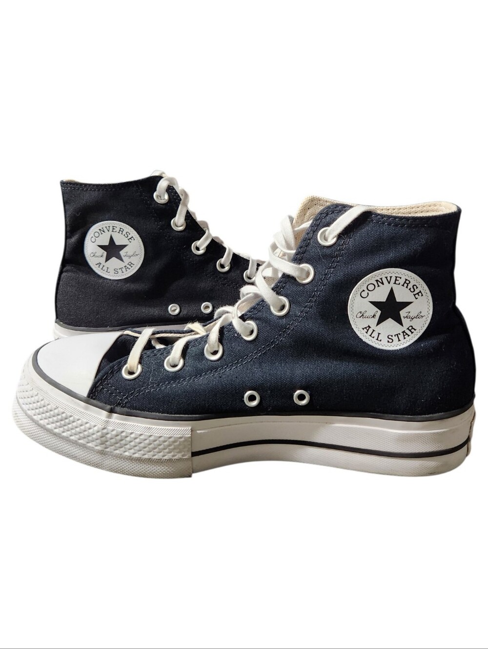 Converse Chuck Taylor All Star Platform High Top Sneakers Size 9 EUC